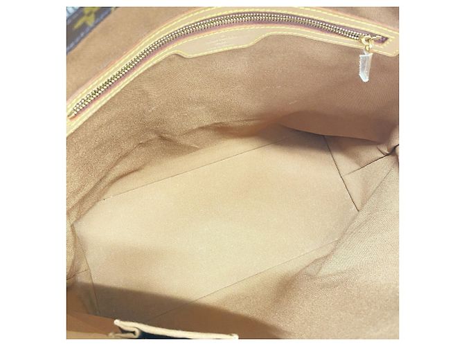 Borsa Cabas Mezzo Monogram Louis Vuitton Marrone - vista 4