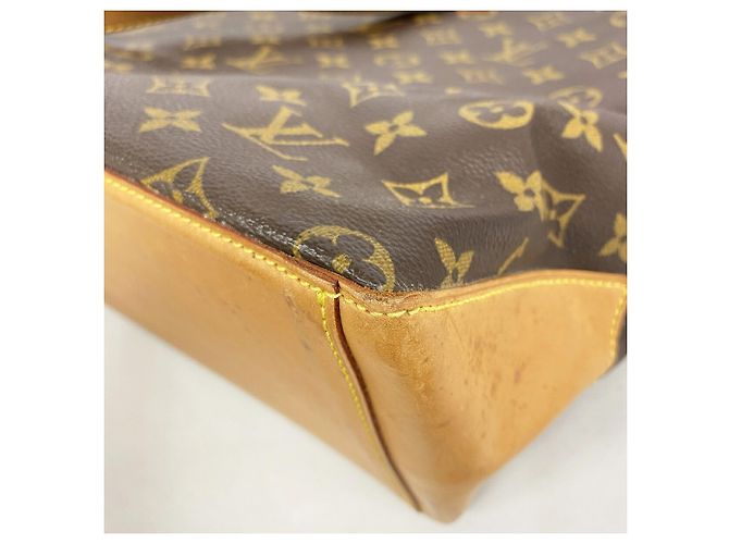 Borsa Cabas Mezzo Monogram Louis Vuitton Marrone - vista 6