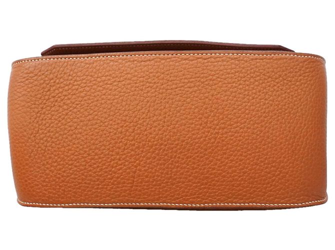 Hermès Borsa a tracolla Hermes Jypsiere 28 D'oro - vista 3