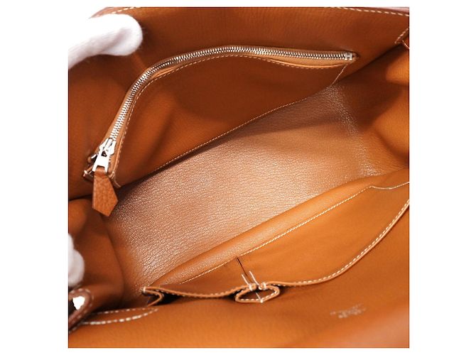 Hermès Borsa a tracolla Hermes Jypsiere 28 D'oro - vista 4