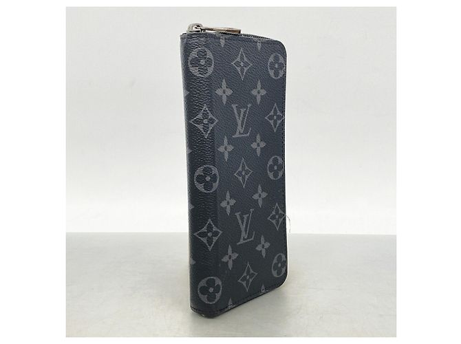 Zippy Louis Vuitton Monogram Eclipse Long Wallet Black - view 2