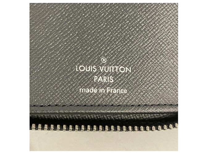 Zippy Louis Vuitton Monogram Eclipse Long Wallet Black - view 4