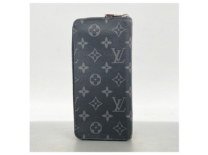 Zippy Louis Vuitton Monogram Eclipse Long Wallet Black - view 8
