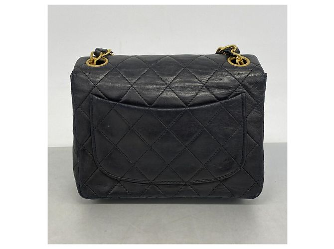 Borsa a tracolla Chanel Mini Matelassé con catena Nero - vista 11