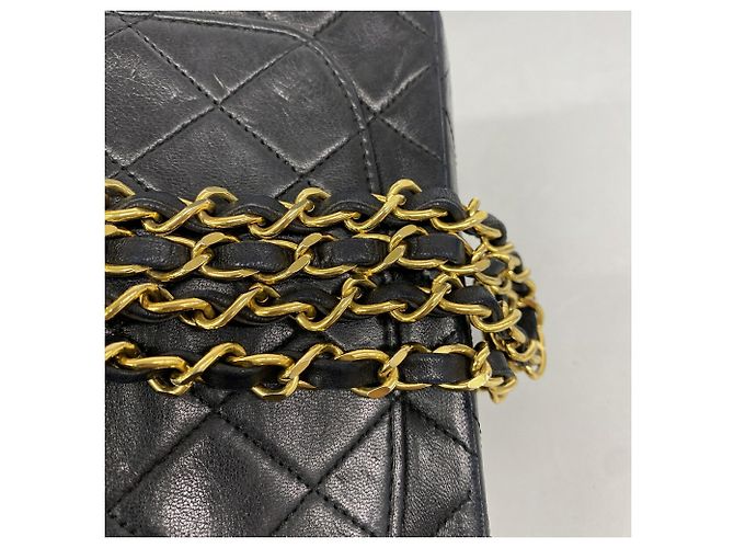 Borsa a tracolla Chanel Mini Matelassé con catena Nero - vista 7
