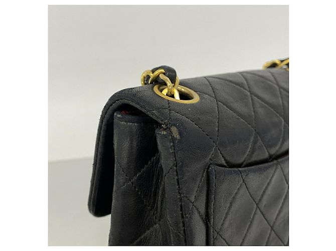 Borsa a tracolla Chanel Mini Matelassé con catena Nero - vista 8