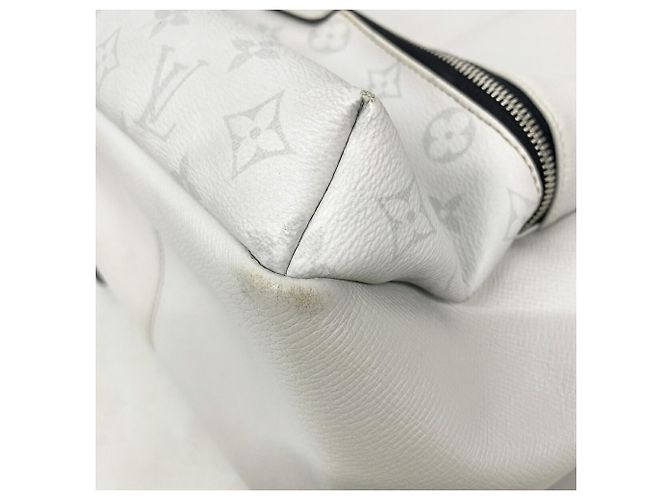 Zaino Louis Vuitton Taigarama Discovery PM Bianco - vista 8