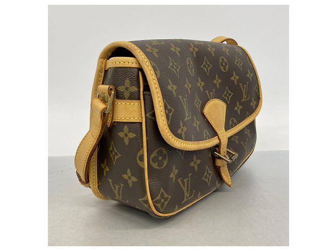 Borsa a tracolla Louis Vuitton Monogram Sologne Marrone - vista 2
