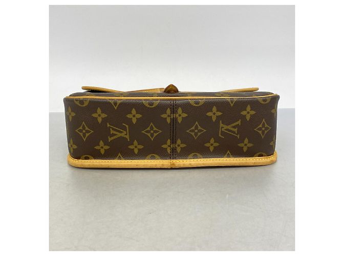 Borsa a tracolla Louis Vuitton Monogram Sologne Marrone - vista 3