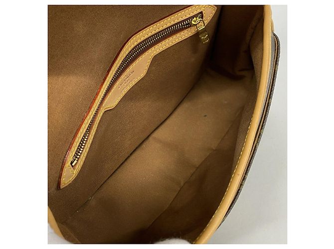 Borsa a tracolla Louis Vuitton Monogram Sologne Marrone - vista 4