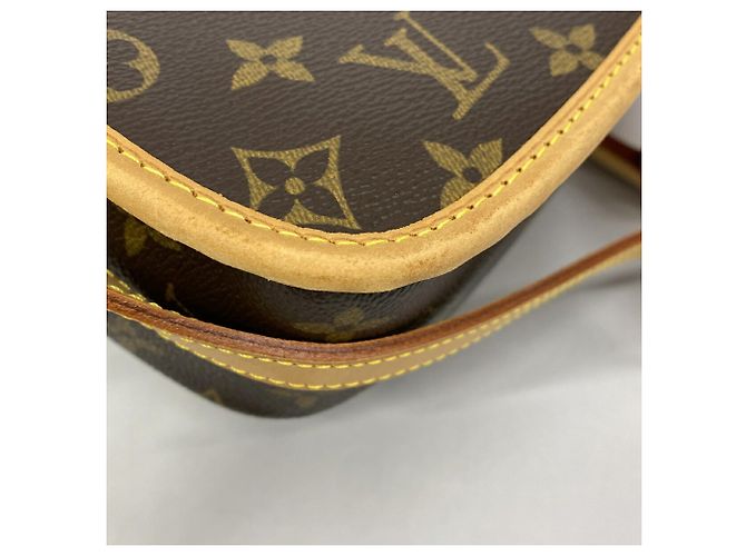 Borsa a tracolla Louis Vuitton Monogram Sologne Marrone - vista 6
