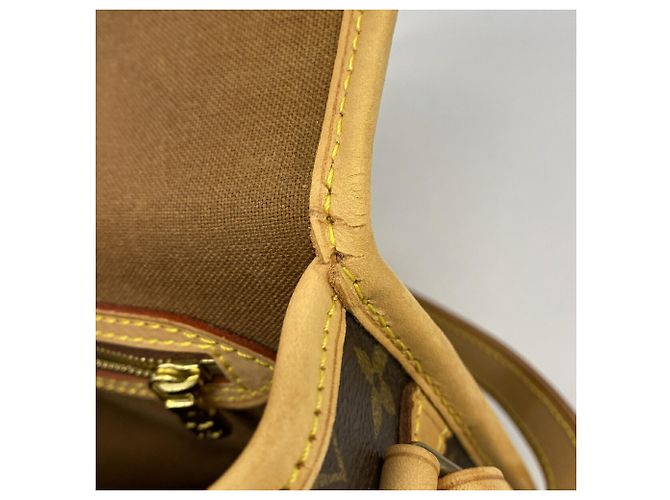 Borsa a tracolla Louis Vuitton Monogram Sologne Marrone - vista 7