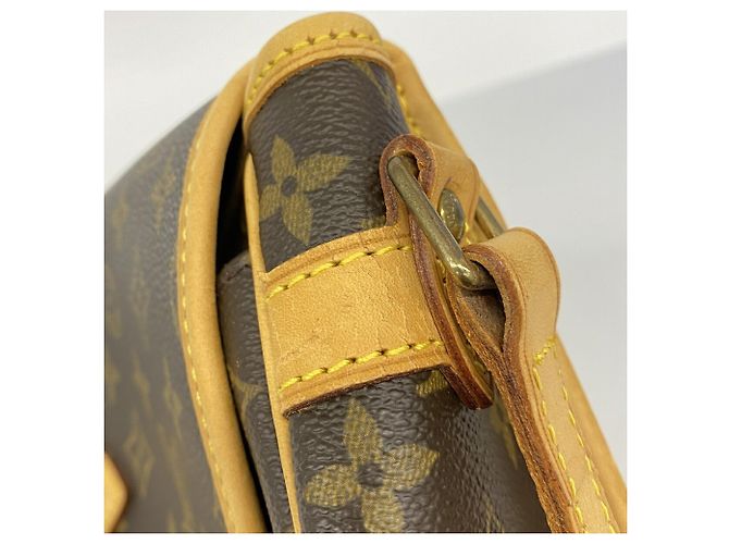 Borsa a tracolla Louis Vuitton Monogram Sologne Marrone - vista 8