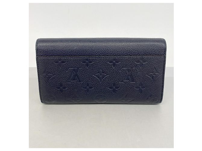 Louis Vuitton Monogram Empreinte Portefeuille Sarah Long Wallet Rosso - vista 10