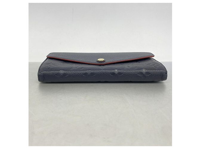Louis Vuitton Monogram Empreinte Portefeuille Sarah Long Wallet Rosso - vista 2