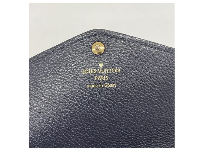 Louis Vuitton Monogram Empreinte Portefeuille Sarah Long Wallet Rosso - vista 4