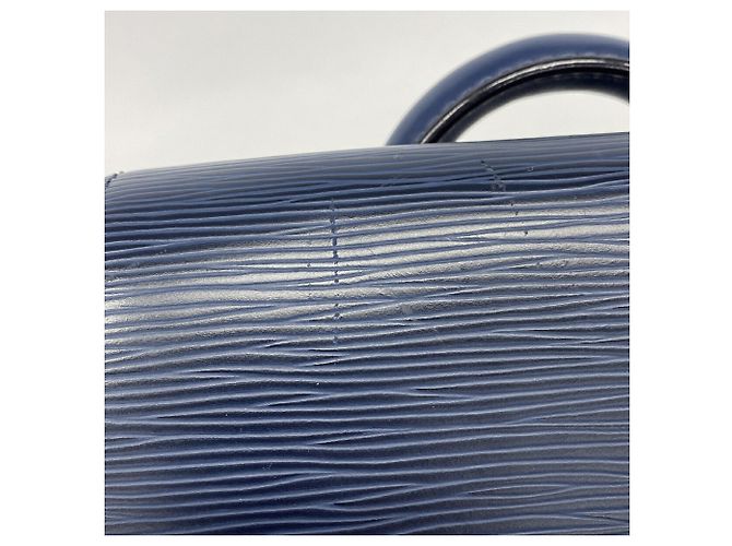 Borsa Louis Vuitton Epi Eden PM Blu navy - vista 10