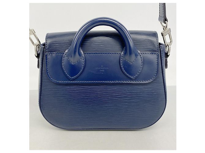 Borsa Louis Vuitton Epi Eden PM Blu navy - vista 12