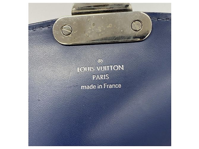 Borsa Louis Vuitton Epi Eden PM Blu navy - vista 5