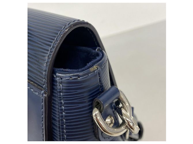 Borsa Louis Vuitton Epi Eden PM Blu navy - vista 7