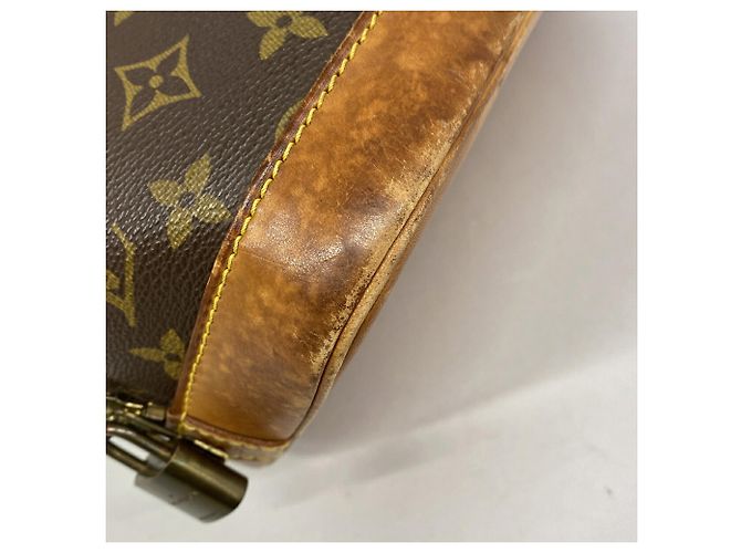 Borsa a mano Louis Vuitton Alma Monogram M51130 Marrone - vista 6