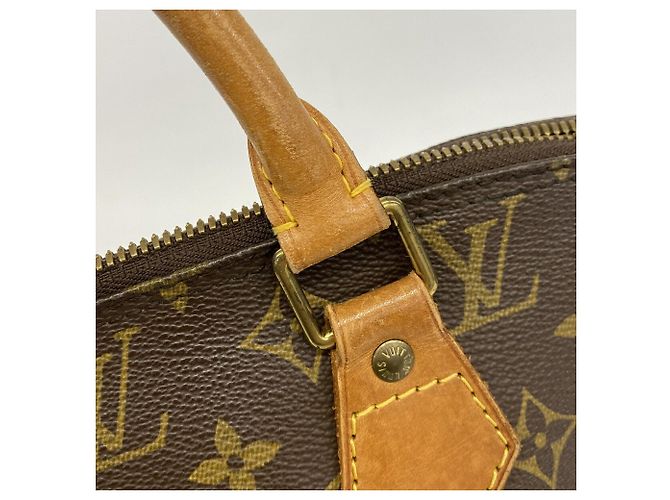 Borsa a mano Louis Vuitton Alma Monogram M51130 Marrone - vista 8