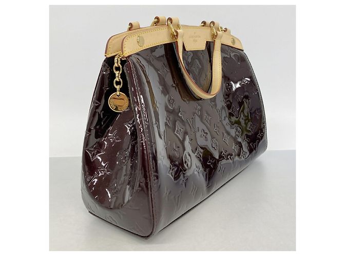Borsa Louis Vuitton Vernis MM in Amarante Bordò - vista 2