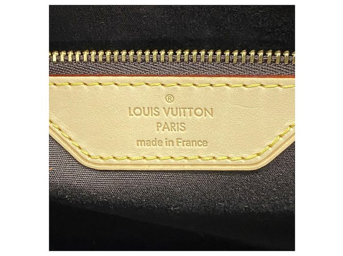 Borsa Louis Vuitton Vernis MM in Amarante Bordò - vista 5