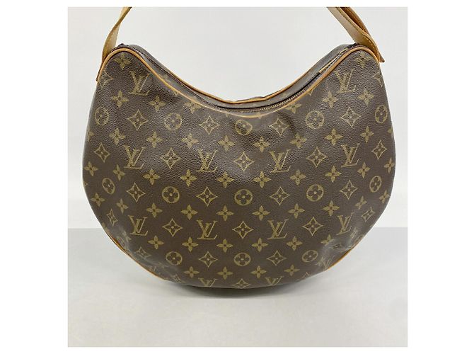 Sac à épaule Louis Vuitton Monogram Croissant GM Marron - vue 12