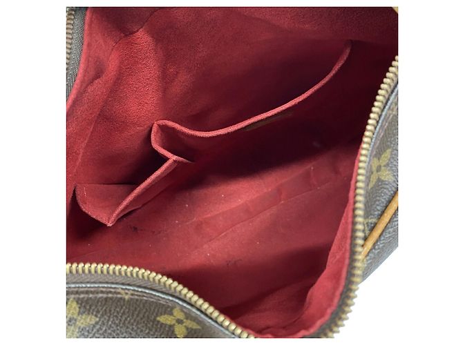 Sac à épaule Louis Vuitton Monogram Croissant GM Marron - vue 4