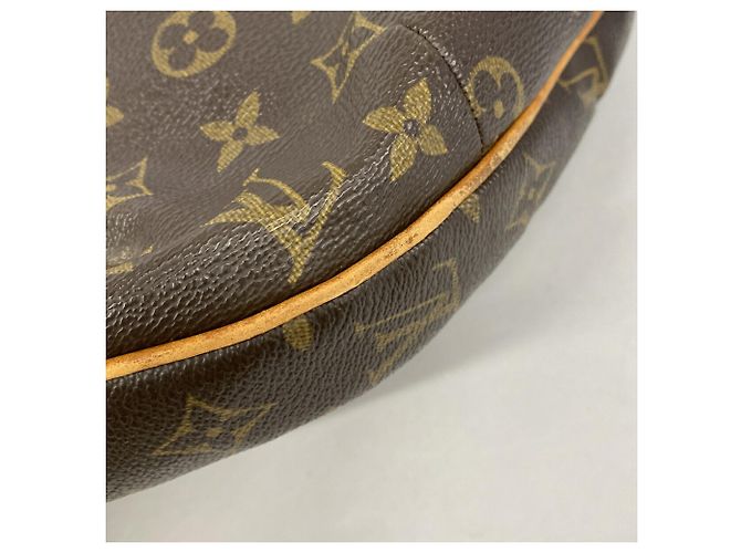 Sac à épaule Louis Vuitton Monogram Croissant GM Marron - vue 6