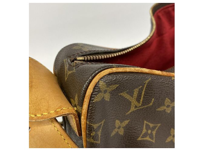Sac à épaule Louis Vuitton Monogram Croissant GM Marron - vue 7