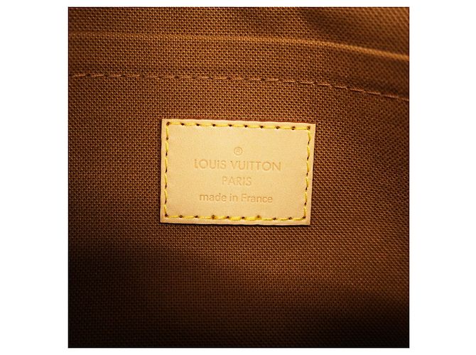 Louis Vuitton Monogram Multipochette Accessoires Schultertasche Braun Khaki - Ansicht 5