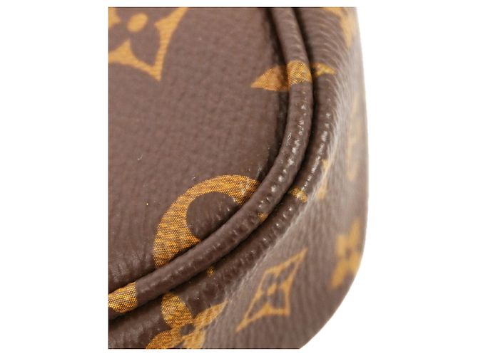Louis Vuitton Monogram Multipochette Accessoires Schultertasche Braun Khaki - Ansicht 6