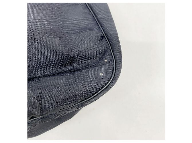 Borsa a tracolla Chanel New Travel Nylon Nero - vista 8