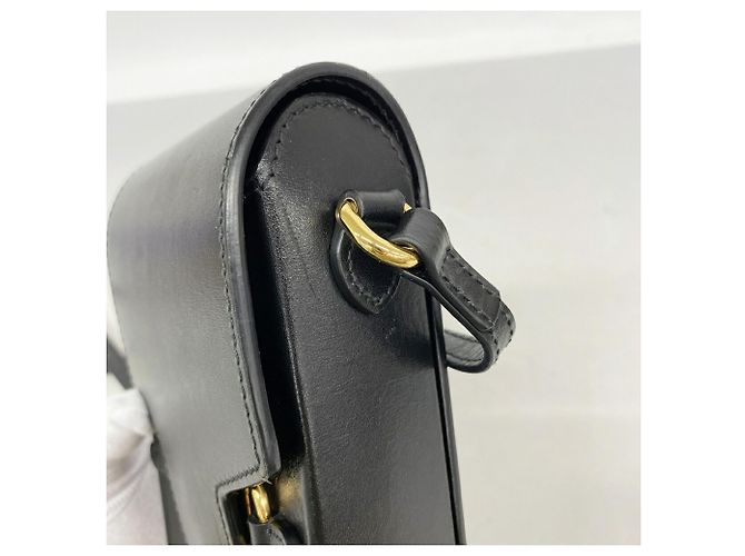 Borsa a tracolla Gucci in pelle nera Nero - vista 7