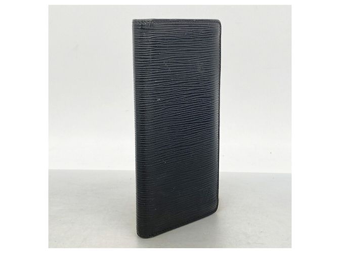 Louis Vuitton Epi Leather Portefeuille Brazza Long Wallet Black - view 2