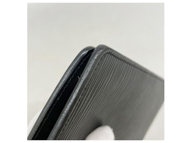 Louis Vuitton Epi Leather Portefeuille Brazza Long Wallet Black - view 6