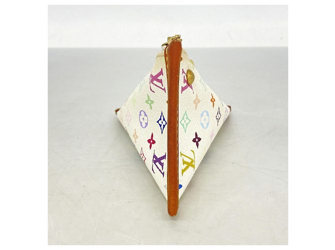Louis Vuitton Monogram Multicolor Berlingo Wallet/Coin Case White - view 10