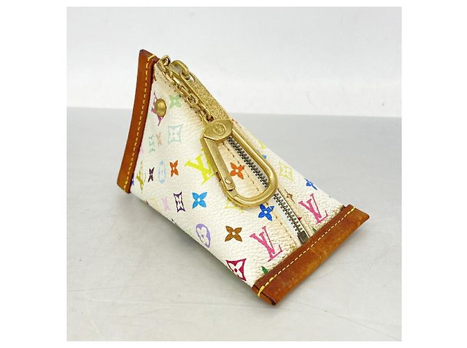 Louis Vuitton Monogram Multicolor Berlingo Wallet/Coin Case White - view 2