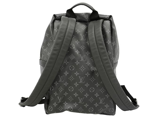 Zaino Louis Vuitton Monogram Eclipse Apollo Nero - vista 10