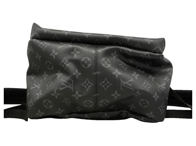 Zaino Louis Vuitton Monogram Eclipse Apollo Nero - vista 3