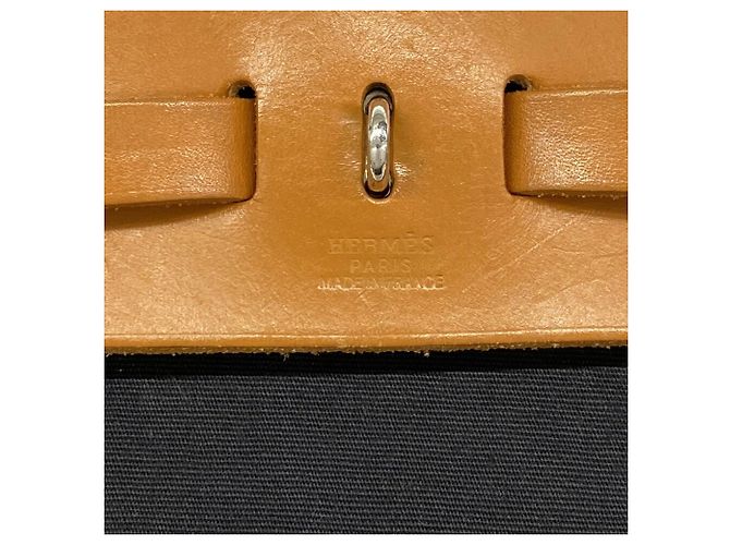 Hermès Zaino Hermes Herbag Ad MM Nero - vista 5