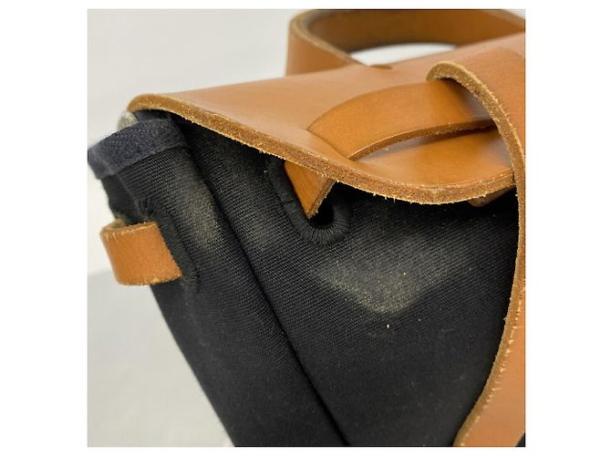 Hermès Zaino Hermes Herbag Ad MM Nero - vista 9