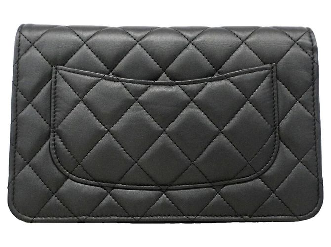 Portafoglio a spalla con catena Chanel Matelassé Nero - vista 10