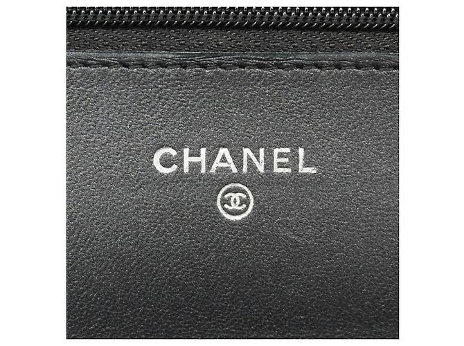 Portafoglio a spalla con catena Chanel Matelassé Nero - vista 5