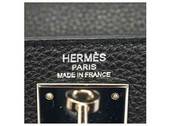 Hermès Borsa Hermes Kelly 32 Togo Black Nero - vista 5