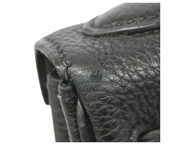 Hermès Borsa Hermes Kelly 32 Togo Black Nero - vista 7
