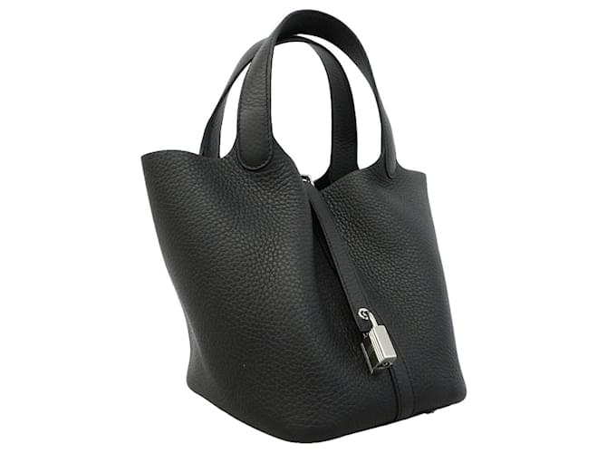 Hermès Borsa Hermes Picotin Lock PM Nero - vista 2
