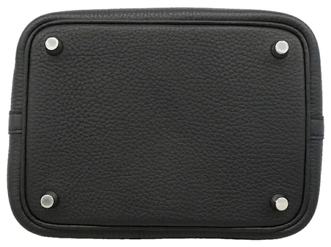 Hermès Borsa Hermes Picotin Lock PM Nero - vista 3